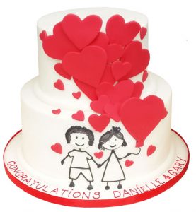 Engagement Cakes Falkirk